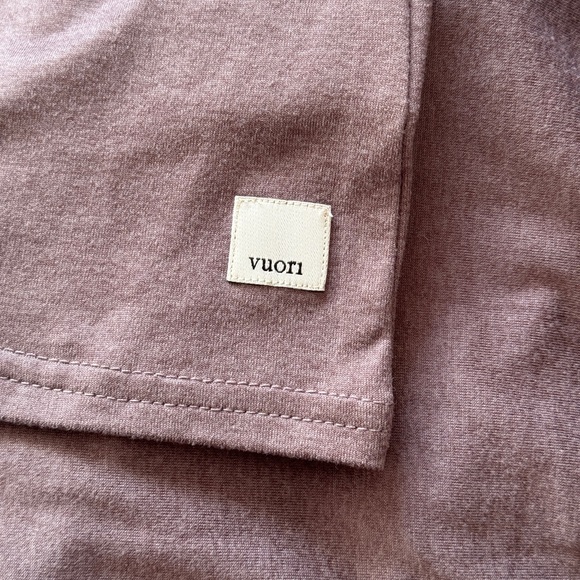 Vuori Mauve Brown Women's Tank All the feels/ Energy top - Picture 2 of 4